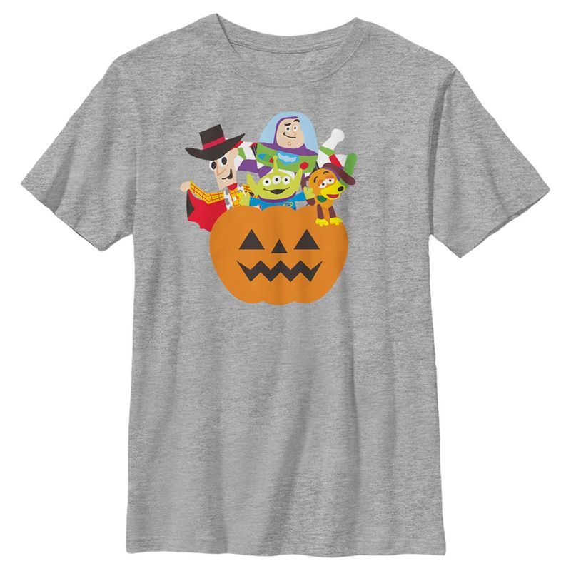 Boy's Toy Story Halloween Toy Treats T-Shirt, 1 of 6