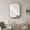 Whisen 20"x30" Rounded Corner Decorative Mirror, Solid Wood Frame, Entryway - 2 of 4