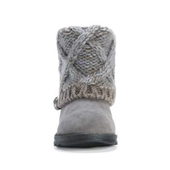 Stepping into MUK LUKS Tatum boots will keep your feet warm and