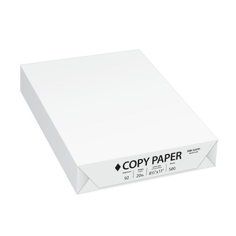 Staples Continuous Paper, 9.5 x 11, 20 lbs., White, 2500 Sheets/Carton  (27125/177154), Staples