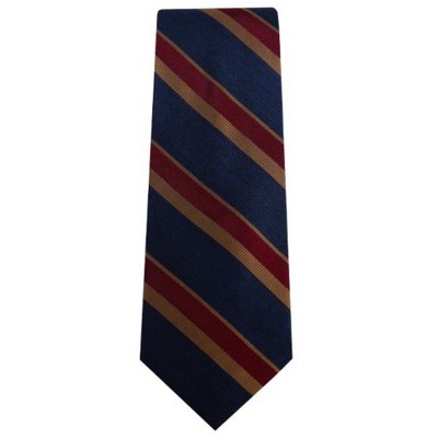 Men's Stripe 3.5 Inch Wide And 62 Inch X-Long Woven Neckties