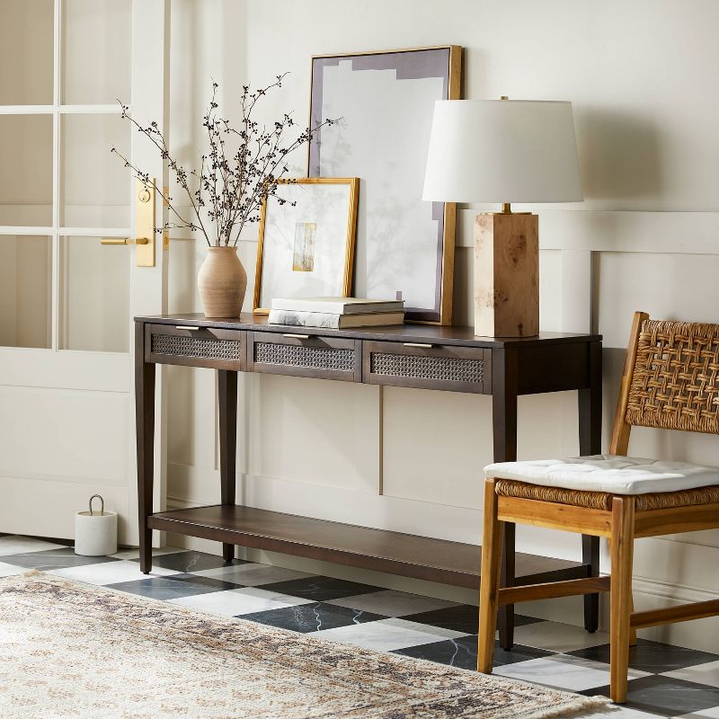 East Bluff Woven Drawer Console Table - Threshold™ designed with Studio McGee, 3 of 15