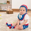 Pavilion Gift Company - Red and White Bones - One Size Fits All Baby Hat - Hats - 2 of 4