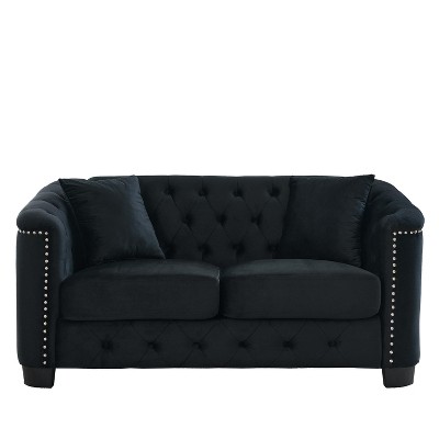 TiramisuBest 81" 3-Seater Oversized Sectional Sofa, Deep Plush Seating with 3 Pillows for Living Room & Bedroom - Ivory