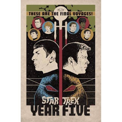 Star Trek: Year Five - Odyssey's End (Book 1) - by  Jackson Lanzing & Collin Kelly & Brandon Easton (Paperback)