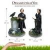 Edgar Allan Poe Handpainted 9" Figurine, Horror Home Statue Decoration| OrnamentallyYou - 3 of 4
