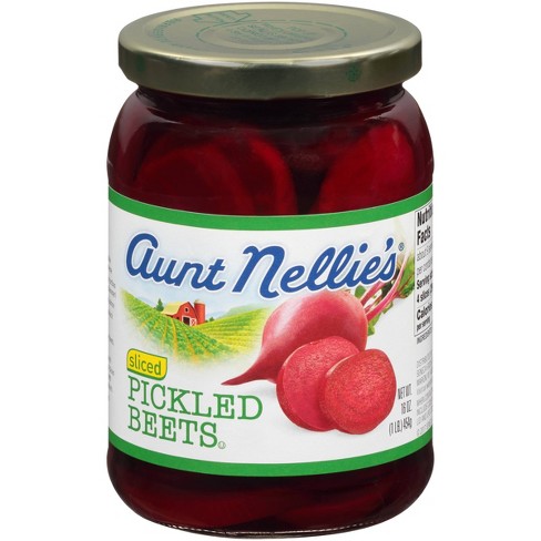 Aunt Nellie's Sliced Pickled Beets - 16oz : Target