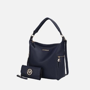 MKF Collection Ophelia Vegan Leather Women’s Hobo Bag with Wallet by Mia K - 1 of 4