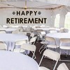 Big Dot of Happiness Happy Retirement - Peel and Stick Retirement Party Large Banner Wall Decals - Happy Retirement - 2 of 4