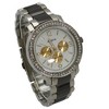 OLIVIA PRATT RHINESTONE BEZEL BRACELET METAL WATCH - 3 of 4