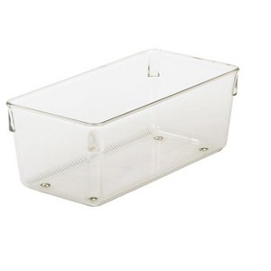 iDesign Linus 3 in. H X 4 in. W X 8 in. D Plastic Drawer Organizer - 1 of 1