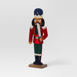 Christmas Fabric Nutcracker Figural Decor - Wondershop™ - 1 of 3