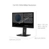 ViewSonic VG2448A 24 Inch IPS 1080p Ergonomic Monitor with Ultra-Thin Bezels, HDMI, DisplayPort, USB, VGA, and 40 Degree Tilt for Home and Office - 4 of 4