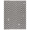 Hauteloom Kieu Black & White Checkered Shag Rug - 2 of 4