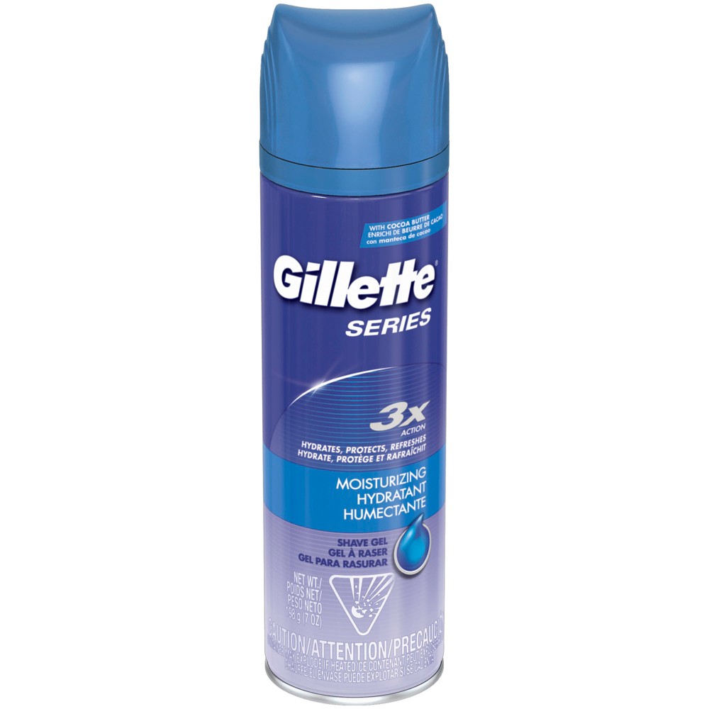 UPC 047400130715 product image for Gillette Tgs Series Shave Gel Moisturizing - 7 oz | upcitemdb.com