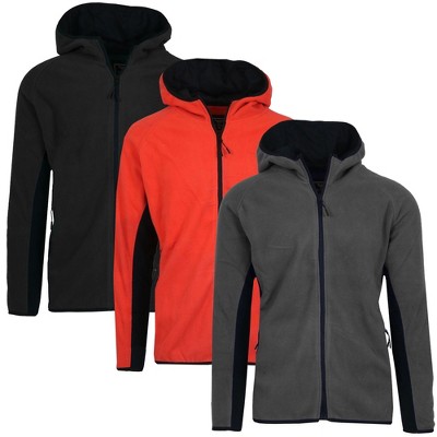 red - charcoal - black