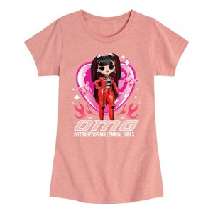 Girls' - LOL Surprise! - Spicy Babe Fitted Short Sleeve Graphic T-Shirt - 1 of 4