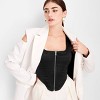 Women's Zip-Front Bustier - Future Collective™ with Kahlana Barfield Brown - image 3 of 3