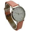 Olivia Pratt Stripped Pastel Colors Faux Leather Women Watch - 3 of 4
