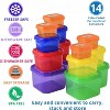 14-PC Portion Control Containers DELUXE Kit with Guides & Recipes, BPA Free - 4 of 4