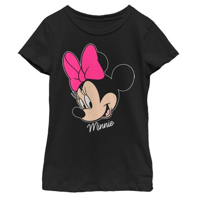 Girl's Disney Minnie Portrait T-Shirt