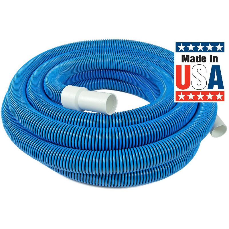 Poolmaster Heavy Duty 1.5&#39;&#39; x 35&#39; In Ground Pool Vacuum Hose with Swivel Cuff, 1 of 8