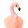 Juvale 3 Pack Pink Flamingo Loofah Bath Sponge Body Scrubber, Kids Loofah Bath (3.5 x 11.5 in) - image 3 of 4