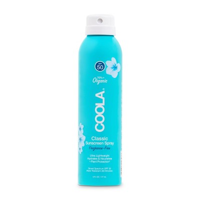 Coola Classic Sunscreen Body Spray - SPF 50 - Fragrance Free - 6oz - Ulta Beauty_1