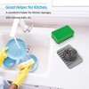 Aoibox 2-Pack Silicone Soap Dishes with Self-Draining Design, Soap Holder & Saver for Shower, Bathroom, Kitchen, Bath Tub, Sponges, Extends Soap Life - 4 of 4