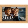 PosterPalooza | 24x18 Modern Bamboo Picture Frame, UV Acrylic, 5 Finishes - 2 of 4