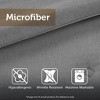 GDFStudio More 3 Piece Reversible Scalloped Edge Microfiber Quilt Bedding Sets - 4 of 4