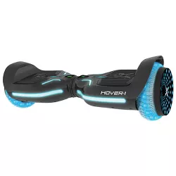 Hover-1 Manufacturer Refurbished i-100 Hoverboard Powered Ride-on Toy with Bluetooth and Lights (Black)