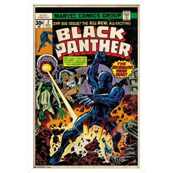 Trends International Marvel Comics - Black Panther - Cover #2 Framed Wall Poster Prints