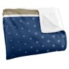 University Of Akron Logo Dots Silky 50x60 Blanket, 1 Sided - 3 of 4