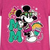 Girls' - Disney - Mickey Mouse Sunglasses Fitted Short Sleeve Graphic T-Shirt - 2 of 4