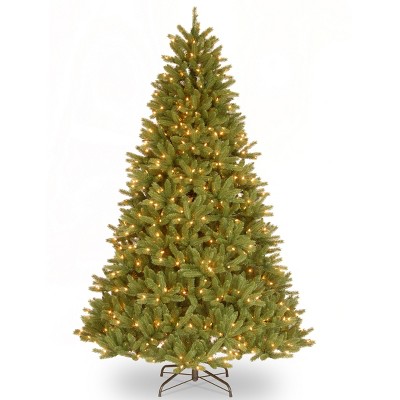 National Tree Company 9ft Grande Fir Medium Tree with Clear Lights