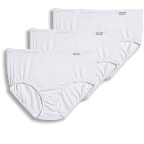 Jockey Women's Supersoft Brief - 3 Pack 5 White : Target