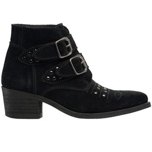 ellos Women's Two Buckle Suede Bootie (Wide Widths Available) - 1 of 4