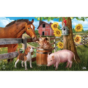 Briarwood Lane Summer Doormat 30x18 Indoor Outdoor Making Friends For Summer Doormat - 1 of 4