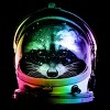 Women's Design By Humans Astronaut Racoon By clingcling Racerback Tank Top - 2 of 3