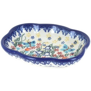 Blue Rose Polish Pottery 85 Vena Soap Dish - 1 of 1