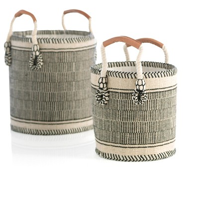 Assorted Set Of 2 Sierra Planter Baskets - Shiraleah
