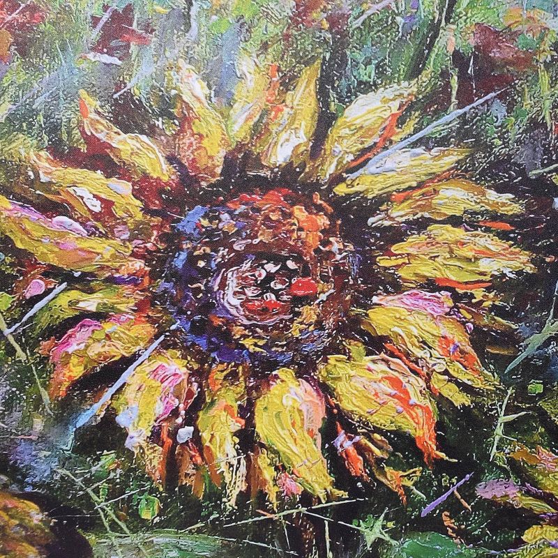 Sunflowers Hand Embellished Outdoor Safe Framed Canvas Art Yellow - StyleCraft, 6 of 7