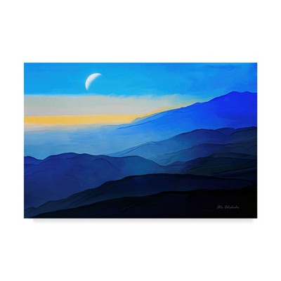 16" x 24" Blue Mountains by Ata Alishahi - Trademark Fine Art