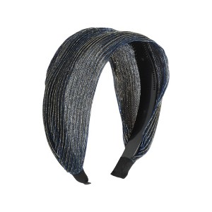 Unique Bargains Women's Shiny Silk Lace Headband 1 Pc - 1 of 4