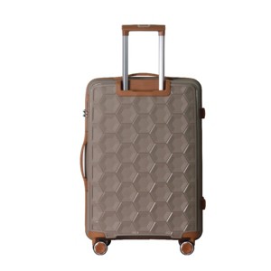 INFURNIC Bag And Luggage Sets Lightweight Hard Shell Suitcase Set 3 Piece Luggage with Rolling Wheels, Family-Friendly, Brown, 20.08"*11.81"*30.12" - 1 of 4