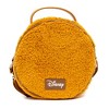 Disney Bag, Crossbody, Round, The Muppets Fozzie Bear Face Character Close Up Faux Fur, Brown, Vegan Leather - 3 of 4