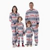 PATPAT Family Christmas Pjs Matching Sets Reindeer and Snowflake Patterned Sleepwear Xmas PJS Set for Couples and Kids - 3 of 4