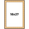 PosterPalooza | Traditional Gold Picture Frame - UV Acrylic, Foam Board Backing, Hanging Hardware - 2 of 4