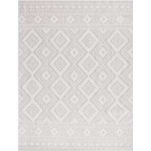 Courtyard CY8998 UV & Stain Resistant Non-Shedding Power Loomed Indoor/Outdoor Rugs - Safavieh - 1 of 4